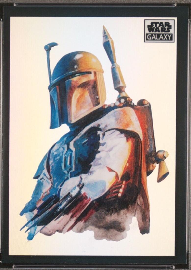 Boba Fett [Refractor] #10 Star Wars 2022 Topps Galaxy Chrome