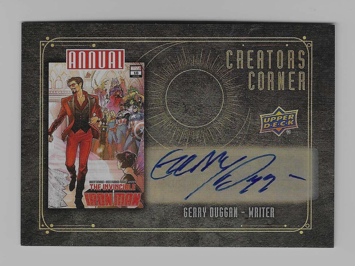 Gerry Duggan #CC9 Marvel 2023 Upper Deck Annual Creators Corner