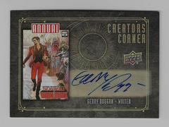 Gerry Duggan #CC9 Marvel 2023 Upper Deck Annual Creators Corner Prices