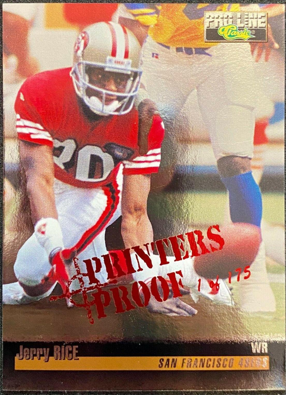 Jerry Rice [Silver] #139 Prices | 1995 Pro Line | Football Cards
