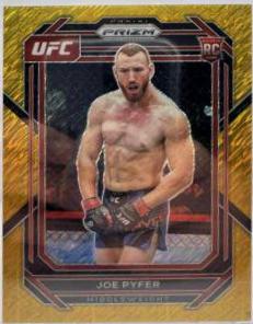 Joe Pyfer [Gold Shimmer] #159 Ufc Cards 2023 Panini Prizm UFC