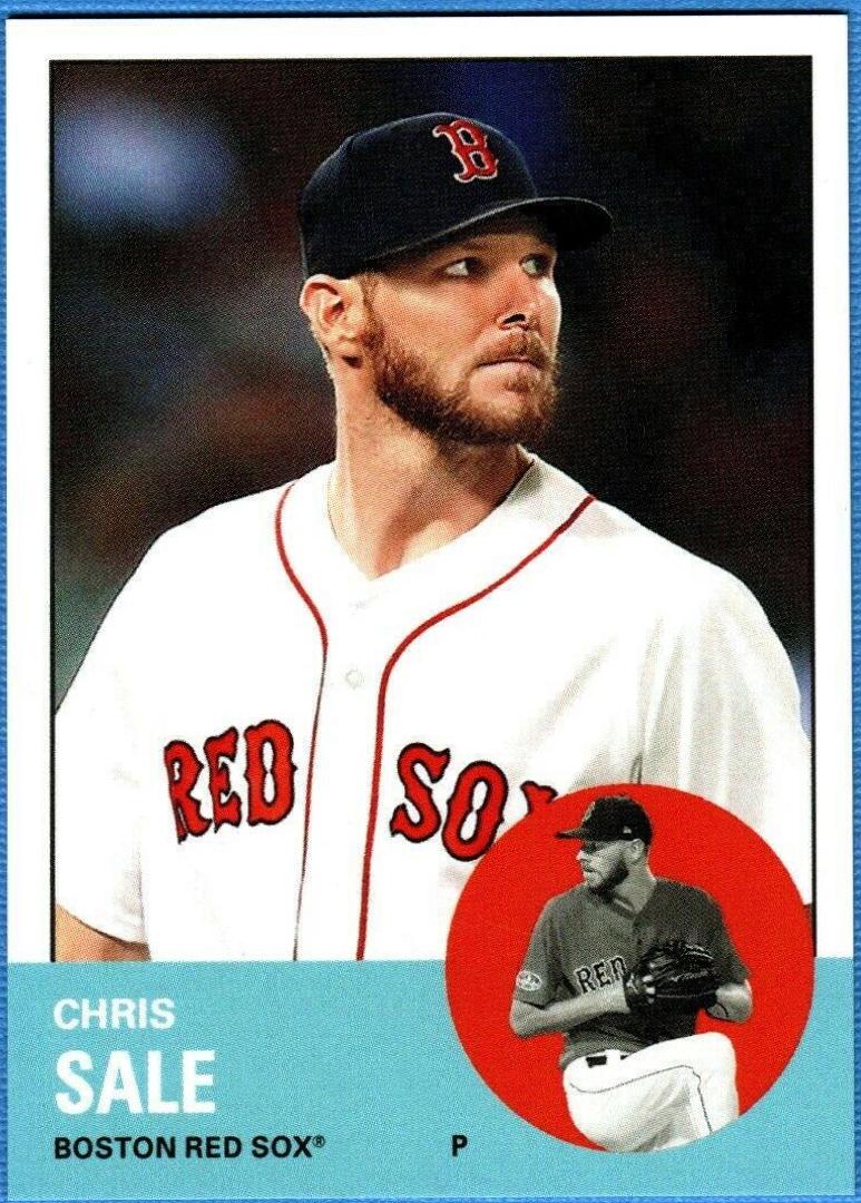 Chris Sale #221 Baseball Cards 2018 Topps Throwback Thursday