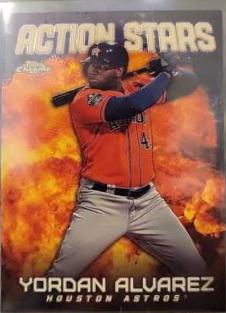 Yordan Alvarez [Superfractor] #ASC-9 Baseball Cards 2023 Topps Chrome Update Action Stars