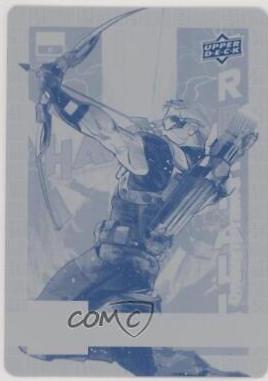 Hawkeye [Printing Plate] #36 Marvel 2020 Upper Deck Annual