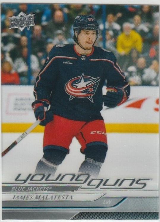 James Malatesta [Clear Cut] 219 Prices 2024 Upper Deck Hockey Cards