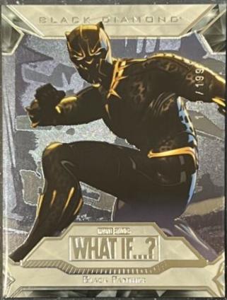 Black Panther #BD5 Marvel 2023 Upper Deck What If Black Diamond