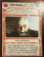 Anakin Skywalker [Limited] Star Wars CCG Death Star II Prices