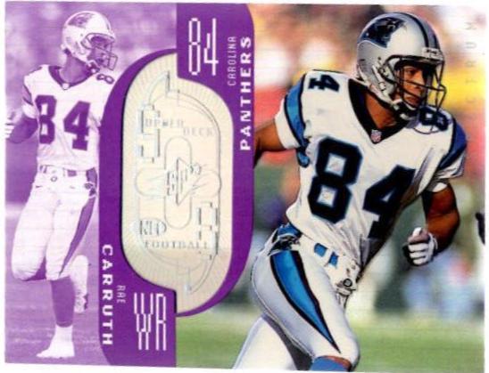 Rae Carruth [Spectrum] #13 Football Cards 1998 Spx Finite