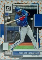 Teoscar Hernandez [On Fire Emoji] #115 Baseball Cards 2022 Panini Donruss Prices