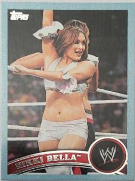 Nikki Bella [Blue] #37 Wrestling Cards 2011 Topps WWE