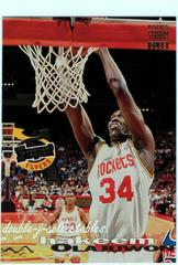 Hakeem Olajuwon [Frequent Flyers] #348 Basketball Cards 1993 Stadium Club Prices