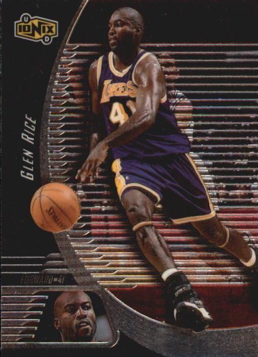 Glen Rice #12 Basketball Cards 1998 Upper Deck Ionix