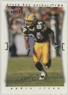 Andre Rison #82 Football Cards 1997 Panini Score