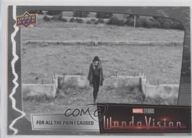 For All the Pain I Caused [Black] #89 Marvel 2022 WandaVision