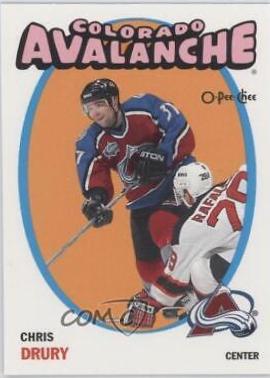 Chris Drury [Heritage] #35 Hockey Cards 2001 O Pee Chee