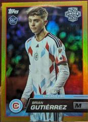 Brian Gutierrez [Gold] #29 Soccer Cards 2023 Topps MLS Prices