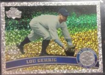 Lou Gehrig [Diamond] #5 Baseball Cards 2011 Topps