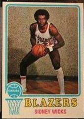 Sidney Wicks #160 Basketball Cards 1973 Topps Prices