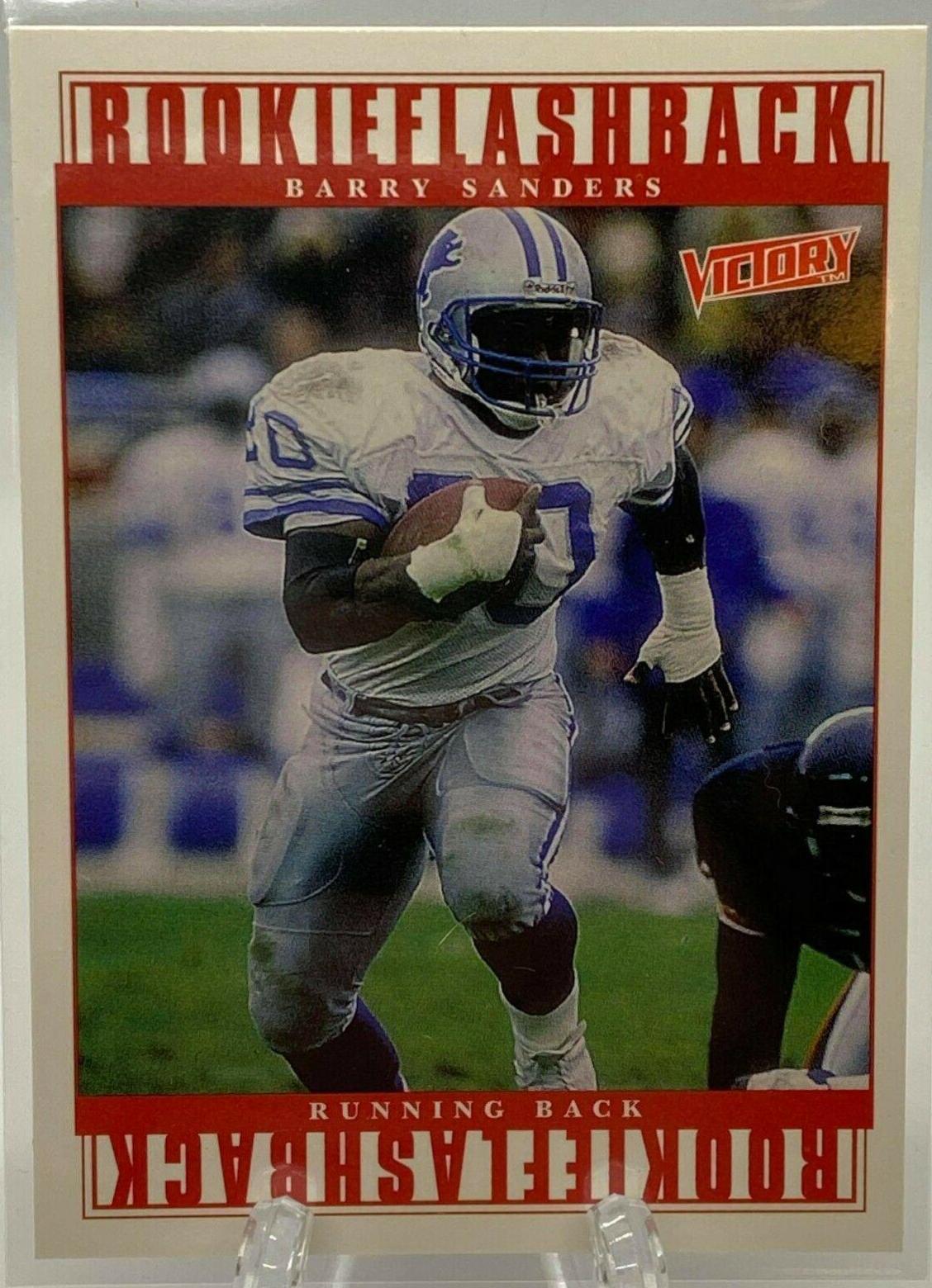 Barry Sanders #367 Football Cards 1999 Upper Deck Victory