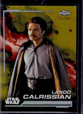 Lando Calrissian [Gold Refractor] #106 Star Wars 2024 Topps Chrome