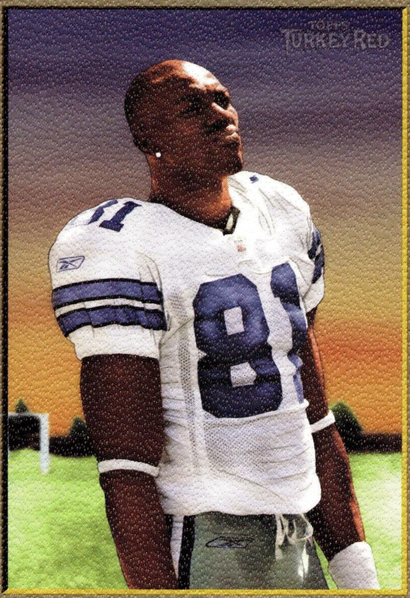 Terrell Owens [Gold] #306 Football Cards 2006 Topps Turkey Red