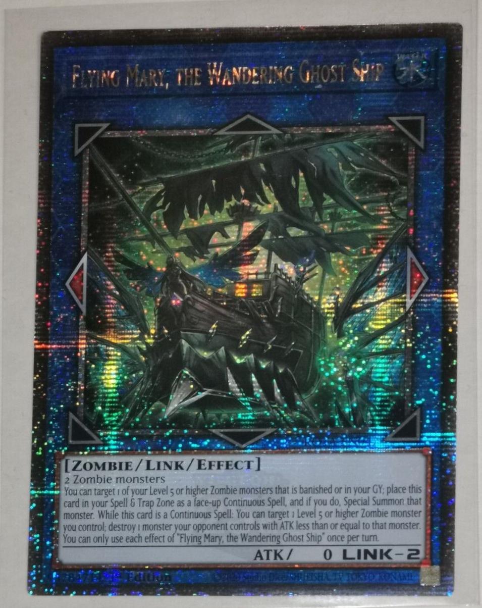 Flying Mary, the Wandering Ghost Ship [Quarter Century Secret Rare] ROTA-EN047 YuGiOh Rage of the Abyss