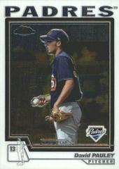 David Pauley #T208 Baseball Cards 2004 Topps Chrome Traded Prices