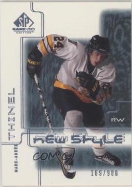 Marc-Andre Thinel #85 Hockey Cards 2000 SP Game Used