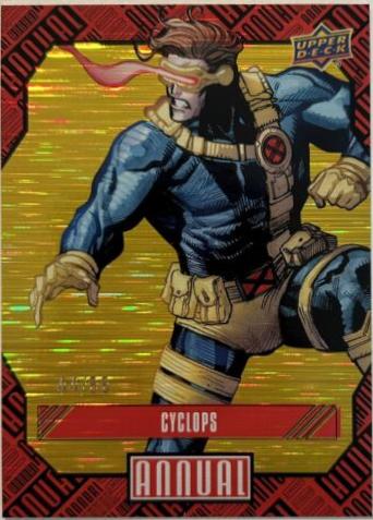 Cyclops [Gold] #13 Marvel 2023 Upper Deck Annual