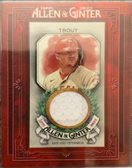 Mike Trout #MFR-MT Baseball Cards 2022 Topps Allen & Ginter Mini Framed Relics Prices