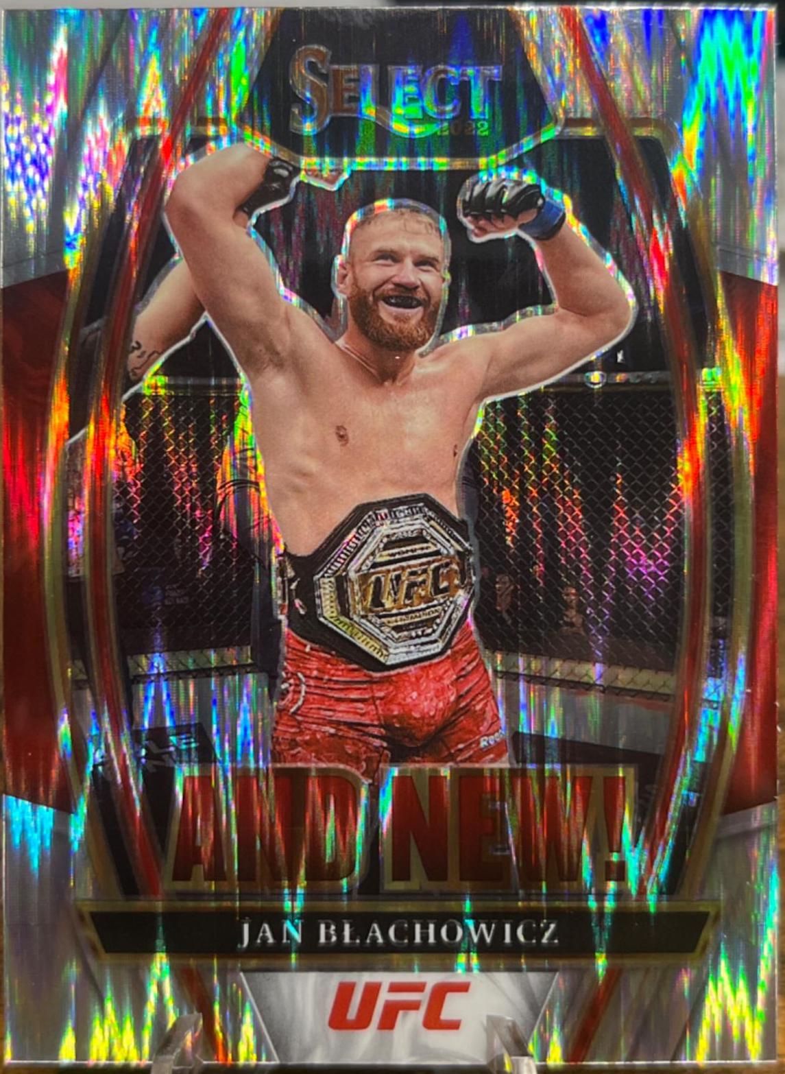 Jan Blachowicz [Silver] #6 Ufc Cards 2022 Panini Select UFC And NEW