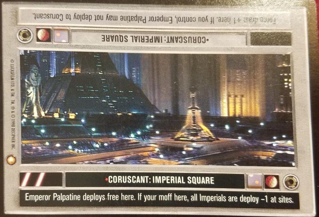 Coruscant: Imperial Square [Limited] Star Wars CCG Special Edition