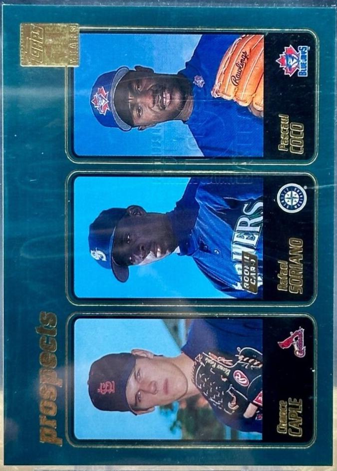Chance Caple, Rafael Soriano, Pascual Coco #370 Prices [Rookie] | 2001 ...