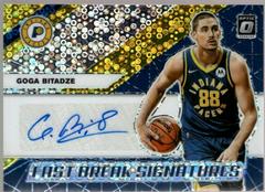 Goga Bitadze [Gold] #FB-GGB Basketball Cards 2019 Panini Donruss Optic Fast Break Signatures Prices