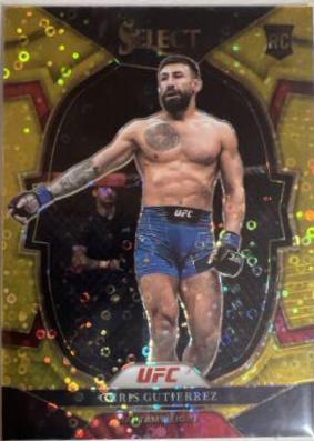 Chris Gutierrez [Gold Disco] #100 Ufc Cards 2023 Panini Select UFC