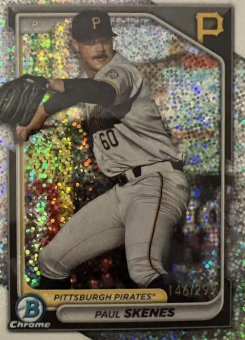 Paul Skenes ポールスキーンズ TOPPS bowman auto Paul Skenes
