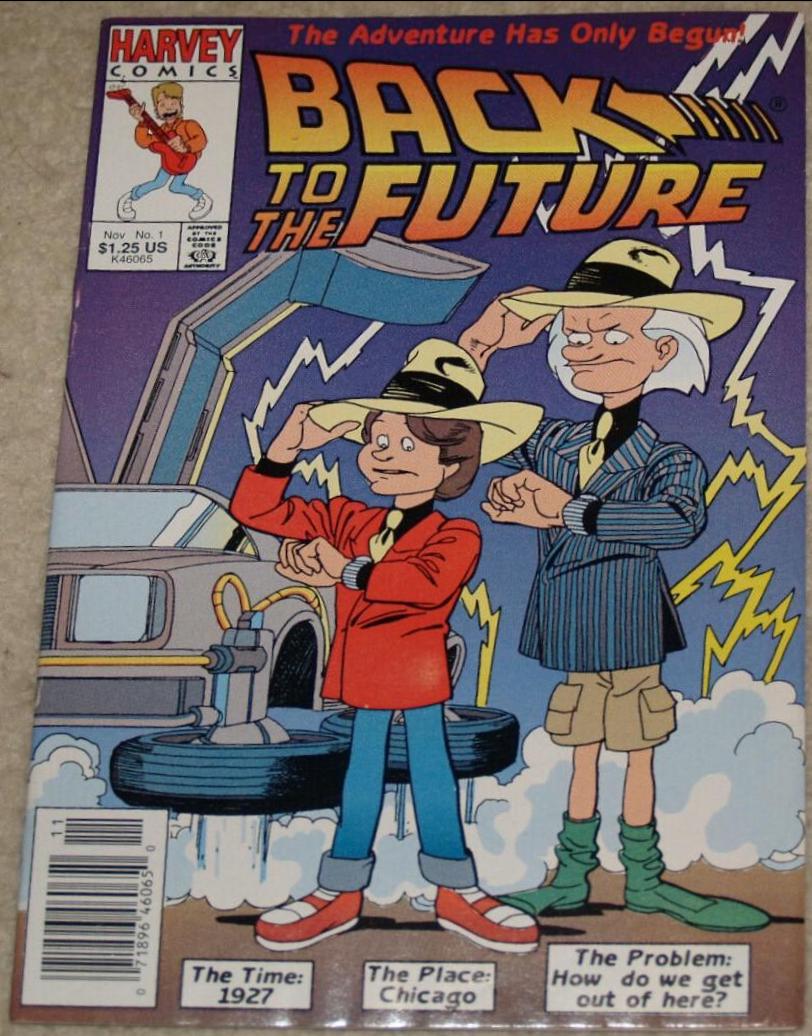 Back To The Future [Newsstand] #1 (1991) Comic Books Back to the Future