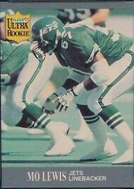 Mo Lewis #U-67 Football Cards 1991 Ultra Update