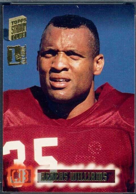 Aeneas Williams [1st Day Issue] #552 Football Cards 1994 Stadium Club