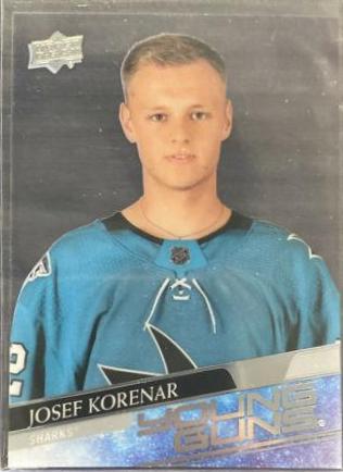 Josef Korenar [Clear Cut] #715 Hockey Cards 2020 Upper Deck