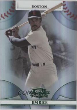 Jim Rice [Green Century Proof] #11 Baseball Cards 2008 Donruss Threads