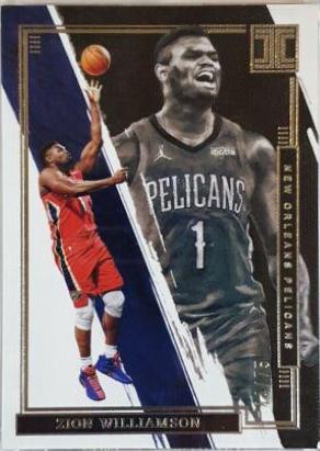 Zion Williamson [Silver] #10 Basketball Cards 2021 Panini Impeccable