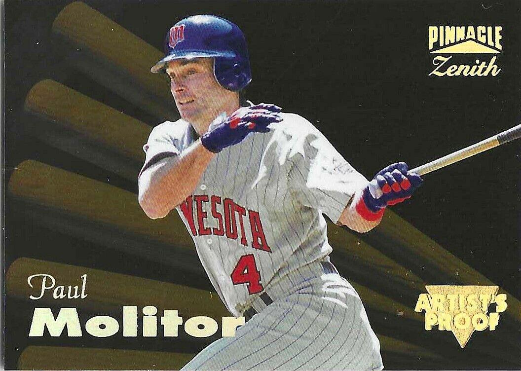 Paul Molitor #67 Baseball Cards 1996 Zenith