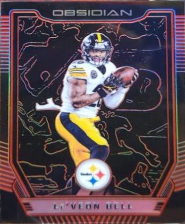 Le'Veon Bell [Red] #6 Football Cards 2018 Panini Obsidian