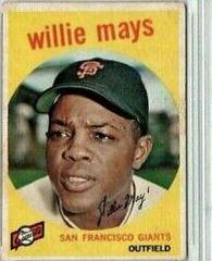 Willie Mays #50 Baseball Cards 1959 Venezuela Topps Prices