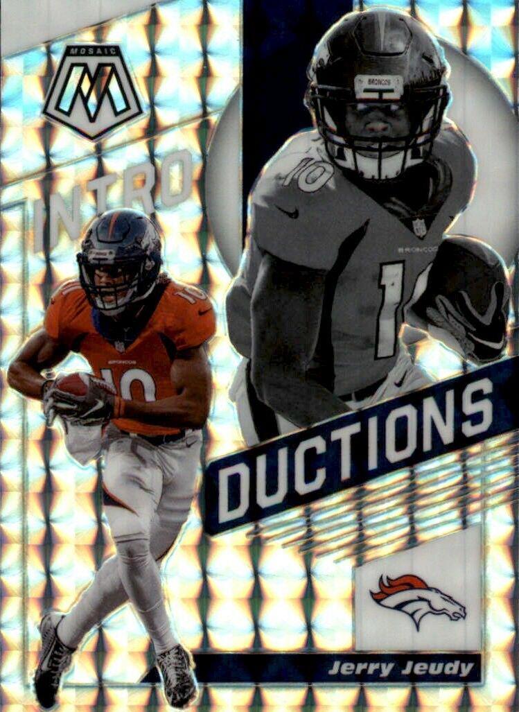 Jerry Jeudy [Mosaic] #I9 Football Cards 2020 Panini Mosaic Introductions