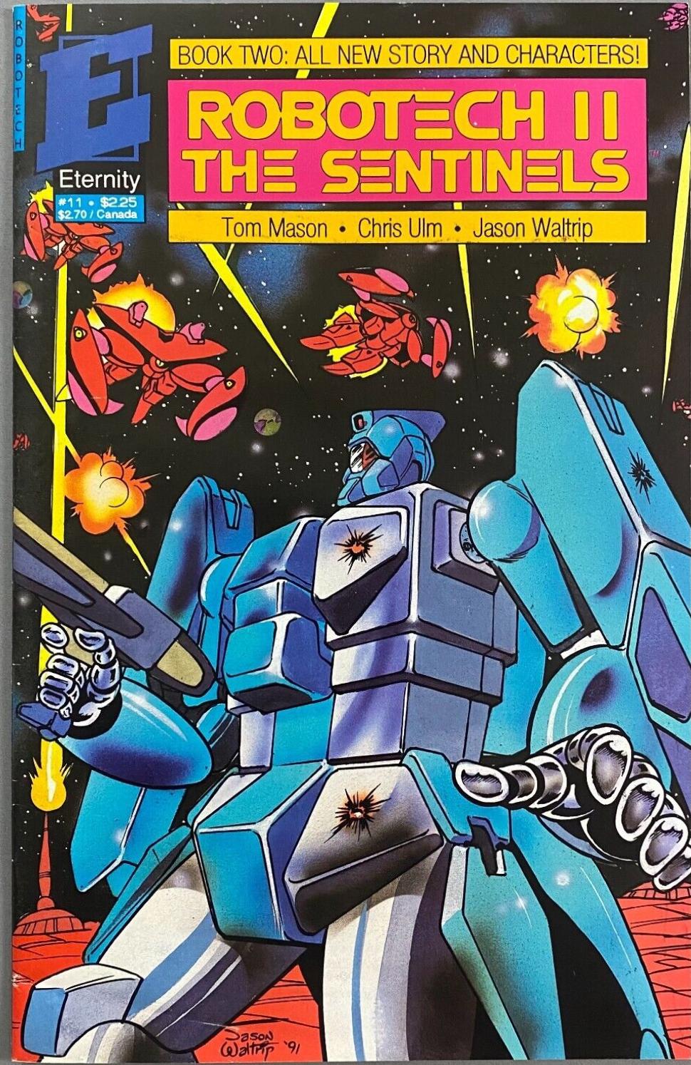 Robotech II: The Sentinels #11 (1991) Comic Books Robotech II: The Sentinels