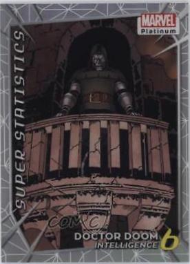 Doctor Doom [Rainbow] #SS11 Marvel 2023 Upper Deck Platinum Super Statistics