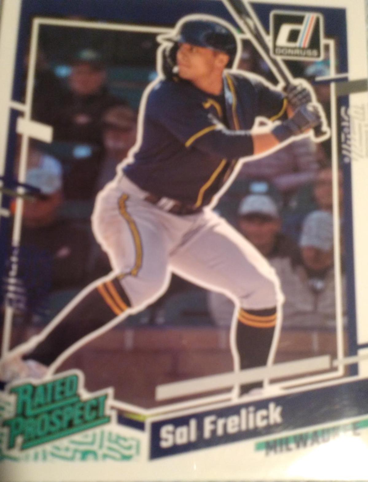 Sal Frelick 33 Prices Rookie 2023 Panini Donruss Baseball Cards