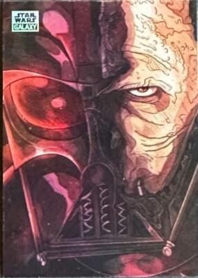 Darth Vader's Mask #AS-3 Star Wars 2024 Topps Chrome Galaxy Art of the Sith